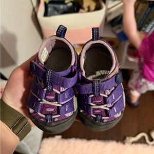 Keen Purple Toddler Closed-Toe Sandals